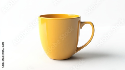 Mug on white isolated background