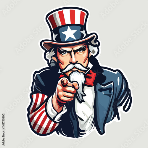 uncle sam vector