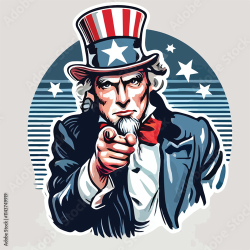 uncle sam vector