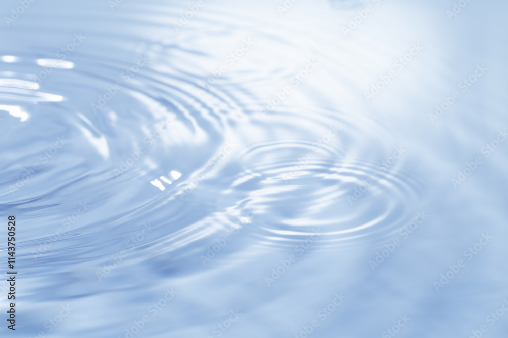 水面に落ちる水滴. 水面に落ちる水滴.
