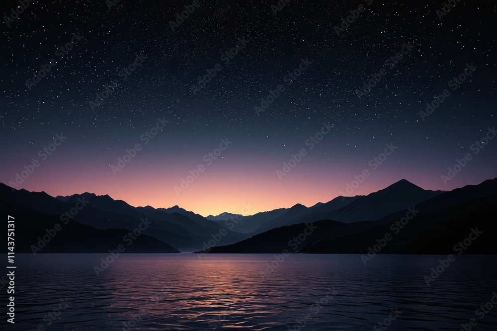 arafed view of a mountain range with a lake and a sunset arafed view of a mountain range with a lake and a sunset