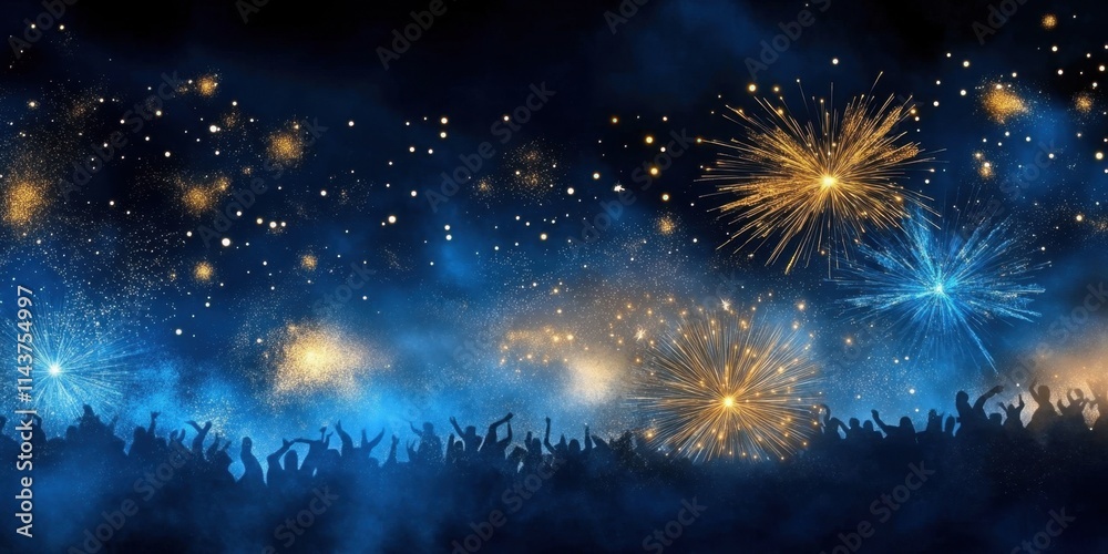 Abstract Background Showcases Holiday Celebration Abstract Background Showcases Holiday Celebration