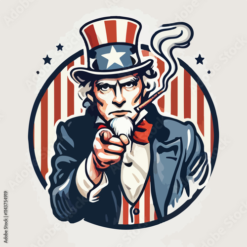 uncle sam vector