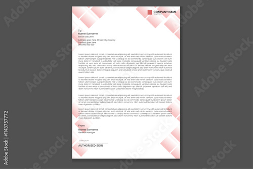 Creative Corporate Letterhead Template