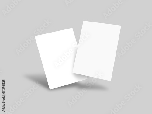 Double-sided Flyer mockup.