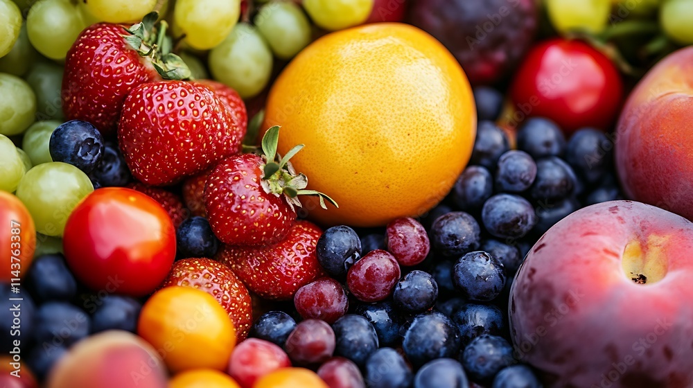 Assortment of fresh fruits. Concept of healthy eating and vitamins. Assortment of fresh fruits. Concept of healthy eating and vitamins.