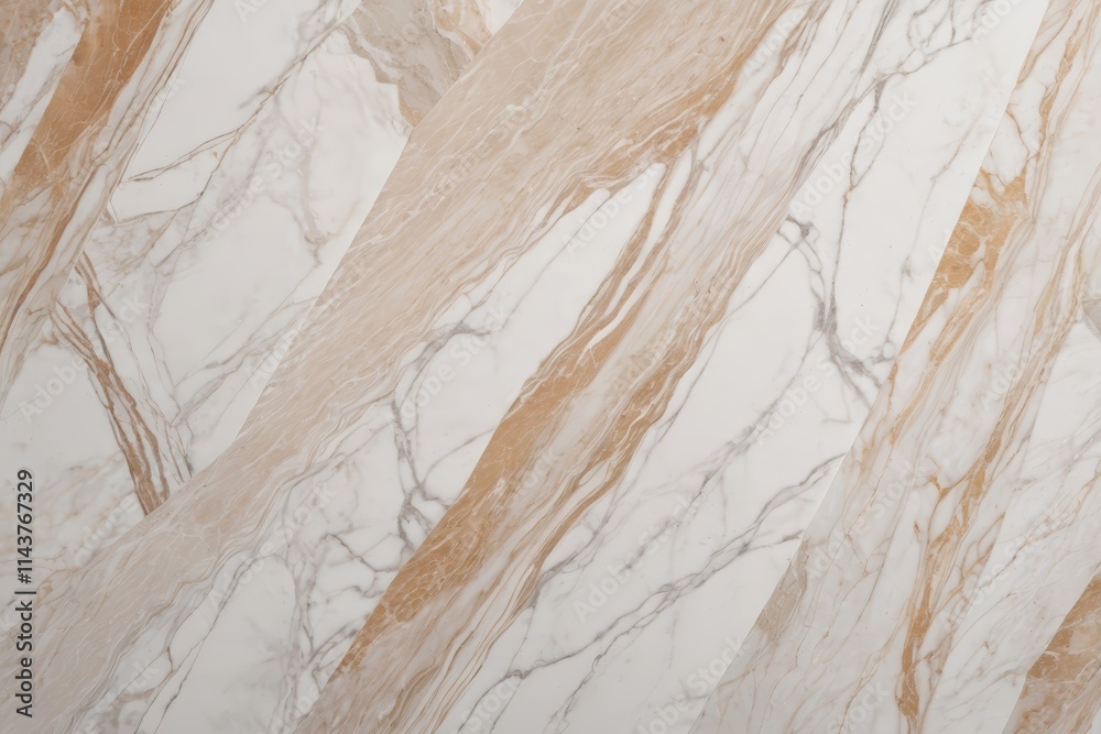 Naklejka premium marble wall with a brown and white pattern