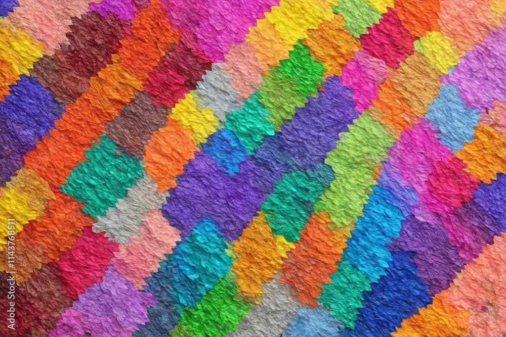 a close up of a colorful rug with a very large pattern a close up of a colorful rug with a very large pattern