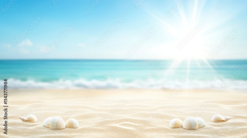 Sunrise beach scene tropical coastline nature photography serene environment wide view Sunrise beach scene tropical coastline nature photography serene environment wide view