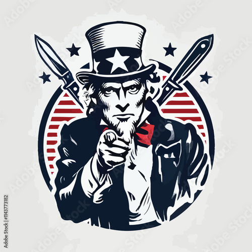 uncle sam vector