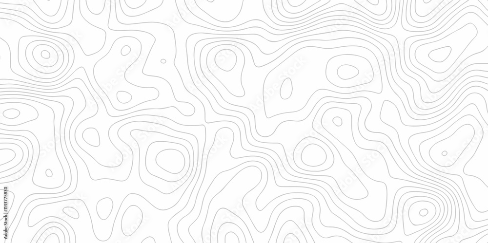 Abstract Vector geography landscape Topo contour map on white background, Topographic contour lines. Seamless pattern with lines Topographic map. Geographic mountain relief diagram line wave carve.
Abstract Vector geography landscape Topo contour map on white background, Topographic contour lines. Seamless pattern with lines Topographic map. Geographic mountain relief diagram line wave carve.