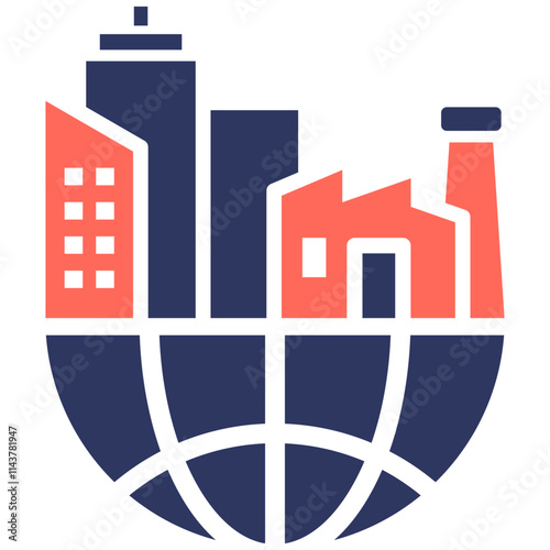 Urban Sprawl Icon