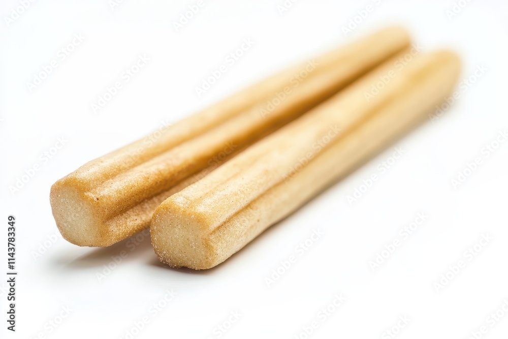Churros isolated on white background Churros isolated on white background