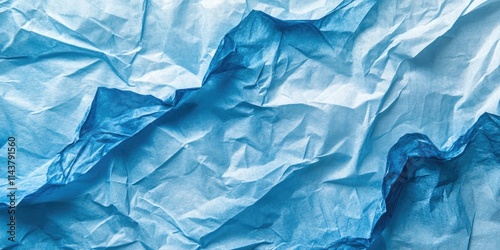 Wallpaper Mural Close up of dirty blue color on white tissue paper, highlighting the contrast and texture of the dirty blue hue against the pristine white surface of the tissue paper. Torontodigital.ca