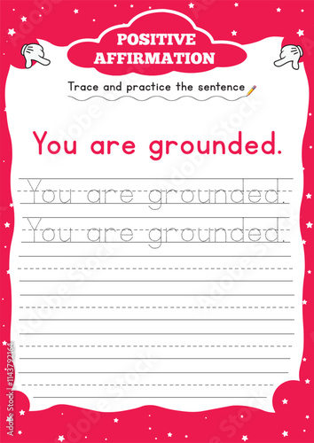 positive affirmation worksheets for kids 