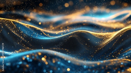 Golden waves