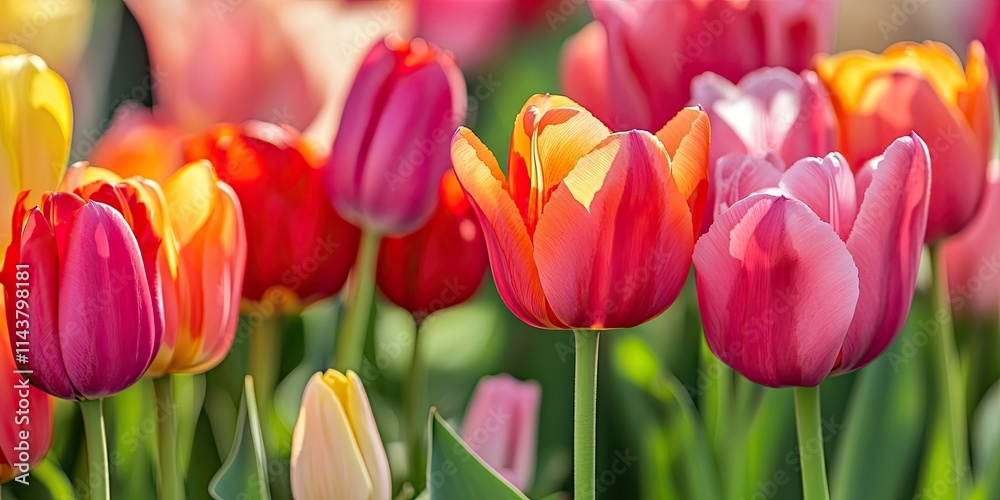 Closeup shots showcasing vibrant spring tulips, highlighting the delicate petals and colors of spring tulips in a stunning display of nature s beauty. Perfect for celebrating spring tulips. Closeup shots showcasing vibrant spring tulips, highlighting the delicate petals and colors of spring tulips in a stunning display of nature s beauty. Perfect for celebrating spring tulips.