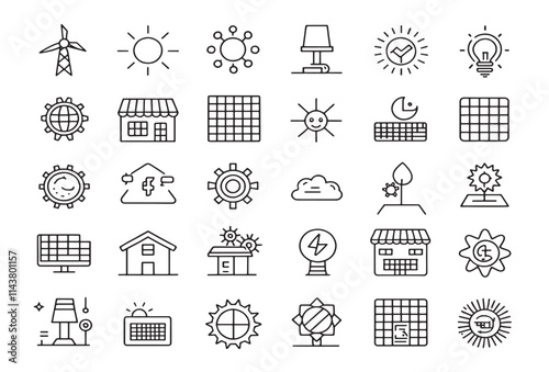 Solar Sync Icon Optimizing Renewable Energy Usage