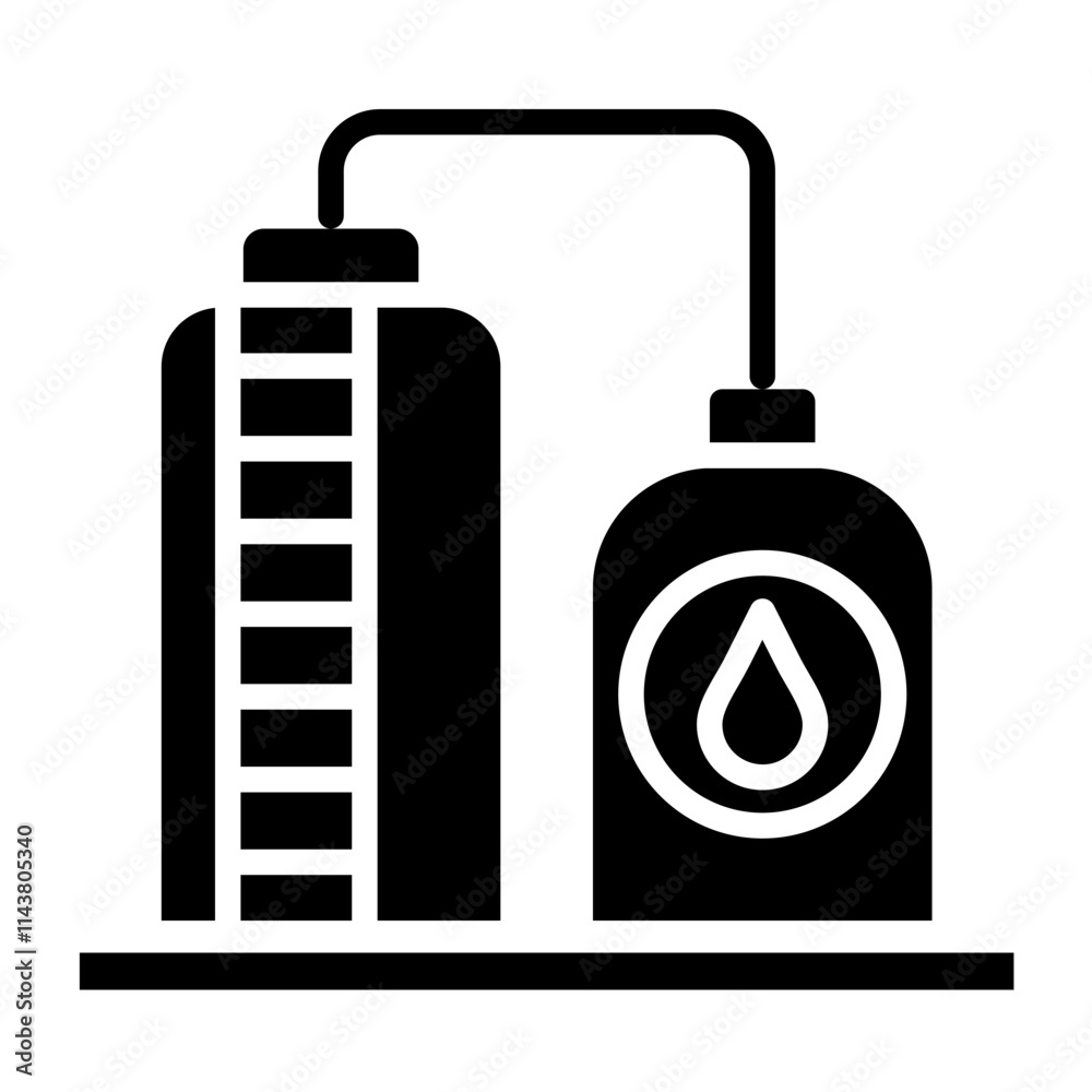 Obraz premium Oil Tank Icon