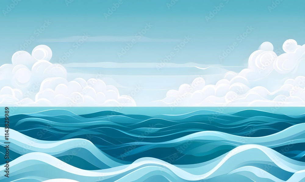 water Image clean simple background,generation AI water Image clean simple background,generation AI
