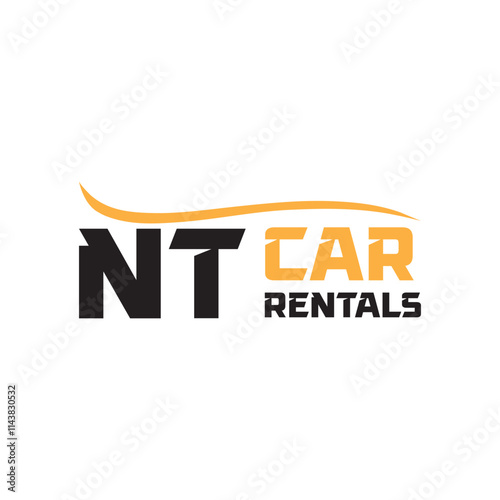 "Explore NT Car Rentals' logo: a dynamic and modern design that reflects reliability and adventure. Ideal for businesses aiming to inspire trust and excitement in every journey."