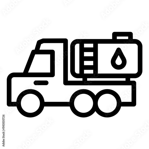Gas Truck Icon
