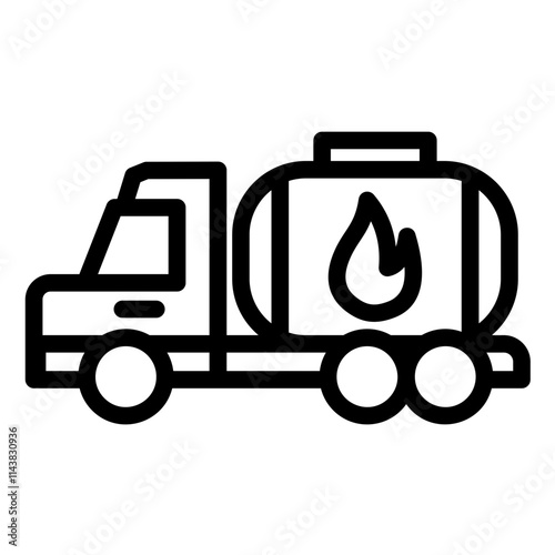 Fuel Truck Icon