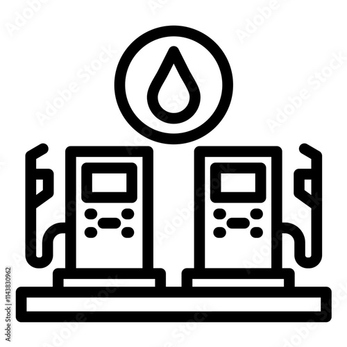 Gas Station Icon
