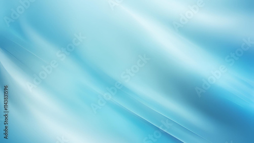 A calming abstract visual with a blurred effect in soft blue tones