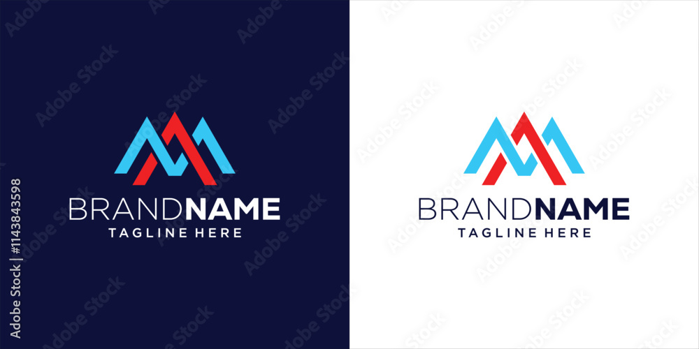 Creative Logo Design Abstract Letter AM Mountain Illustration, Design Inspiration, Illustration, Vector Creative Logo Design Abstract Letter AM Mountain Illustration, Design Inspiration, Illustration, Vector