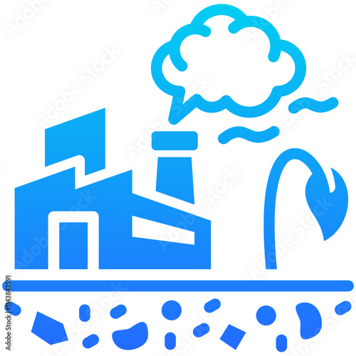 Environmental Degradation Icon