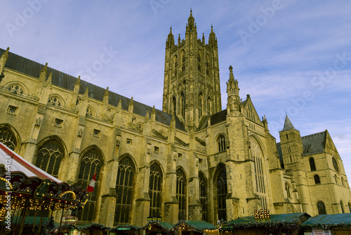 The Christmas Market, at Canterbury Cathedral, in 2024.