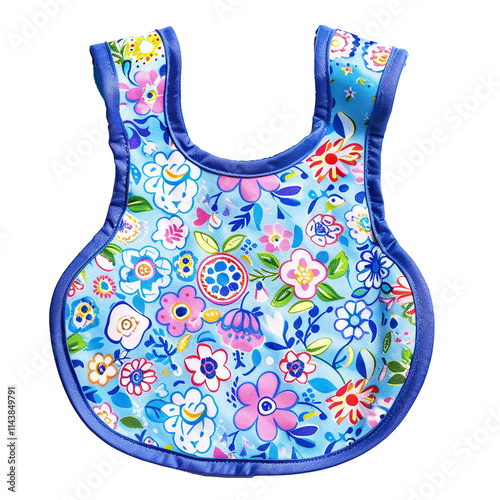 Baby's bib png isolated on transparent background