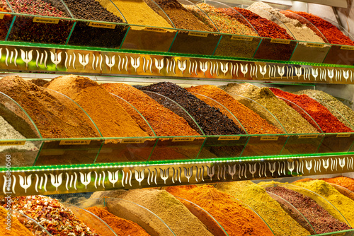 Fototapeta Naklejka Na Ścianę i Meble -  Istanbul Turkey spice the grand bazaar istanbul spices