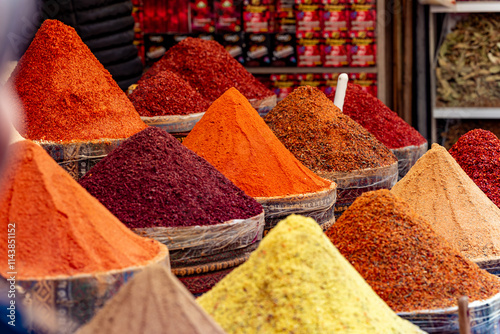 Fototapeta Naklejka Na Ścianę i Meble -  Istanbul Turkey spice the grand bazaar istanbul spices