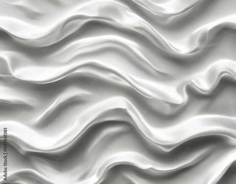 Elegant white fabric or surface with flowing, diffused light and subtle folds, offering a calm and neutral visual for backgrounds or decorative purposes. Elegant white fabric or surface with flowing, diffused light and subtle folds, offering a calm and neutral visual for backgrounds or decorative purposes.
