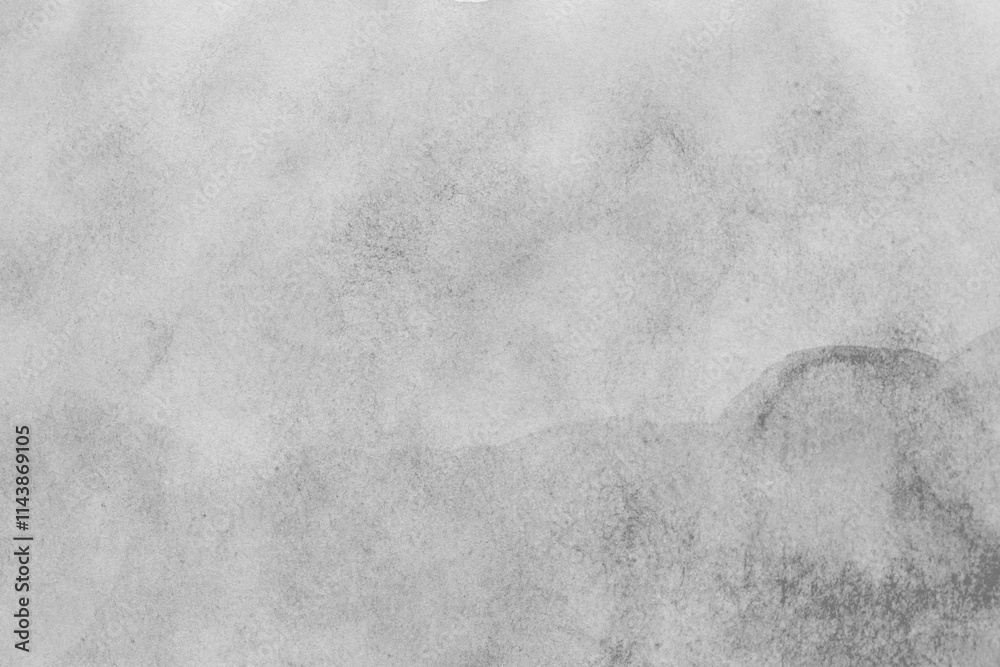 Naklejka premium Grey watercolor texture background. Watercolour grunge abstract. Grunge abstract background.