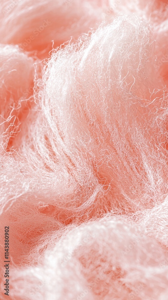 Fototapeta premium Soft light pink cotton candy texture for advertising background