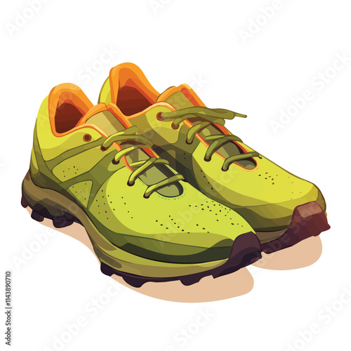 Vector illustration of sneakers