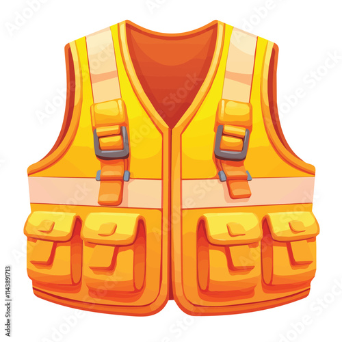 Vector illustration of a work uniform