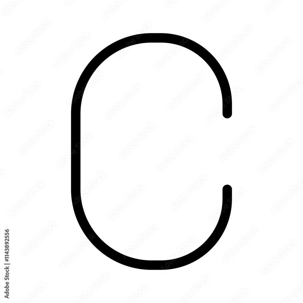 Letter C Icon Letter C Icon