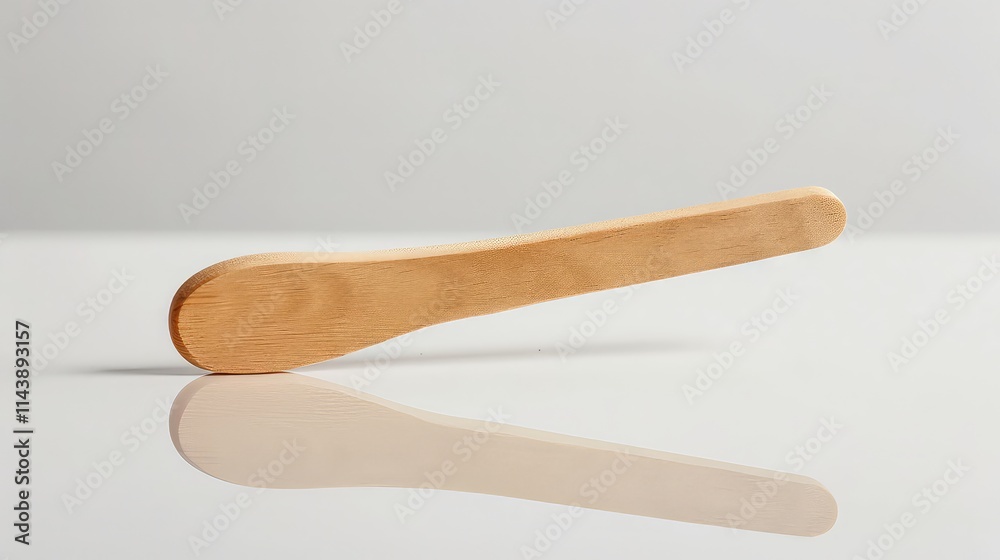 Wooden Spoon, EcoFriendly, Natural, Bamboo, Utensil, Simple, Minimalist, Design, Light Brown, Elegance