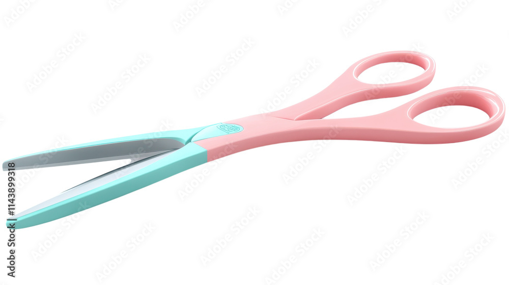 High-Quality Image of a Pair of Scissors on a White Background Suitable for Various Creative Projects and Designs Including Crafts, Education and More. High-Quality Image of a Pair of Scissors on a White Background Suitable for Various Creative Projects and Designs Including Crafts, Education and More.