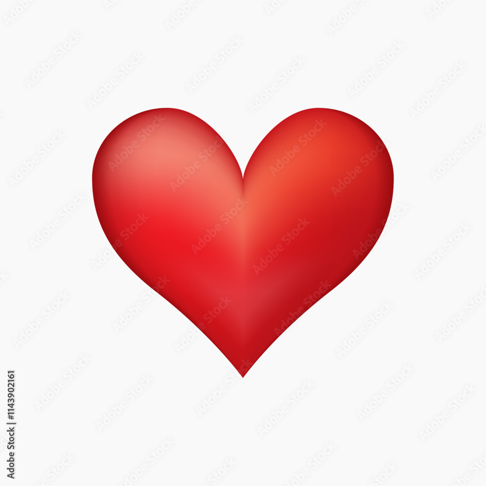 3d heart shape 3d heart shape