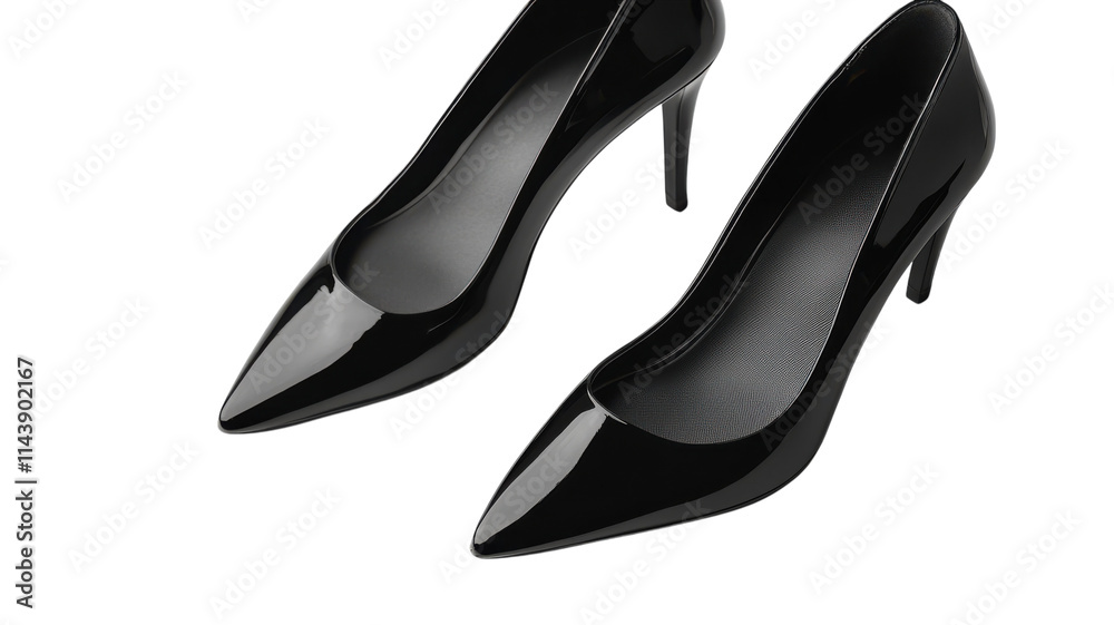 Sleek Black High Heeled Shoes for Elegant Fashion Statements and Special Occasions. Sleek Black High Heeled Shoes for Elegant Fashion Statements and Special Occasions.