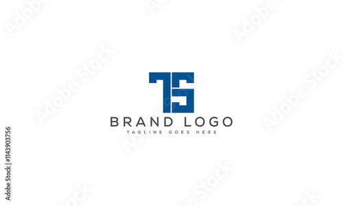 letter TS logo design vector template design for brand.