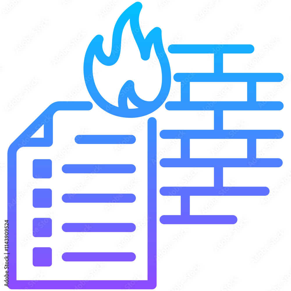 Firewall Icon Firewall Icon
