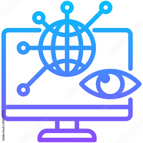 Network Monitoring Icon