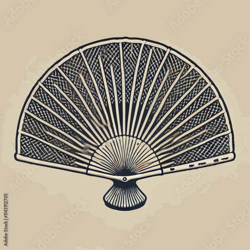 Illustration of fan