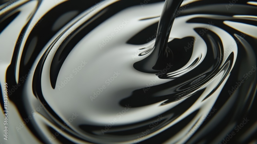 Midpour black liquid from a water pitcher overhead angle artistic liquid texture abstract environment modern viewpoint Midpour black liquid from a water pitcher overhead angle artistic liquid texture abstract environment modern viewpoint